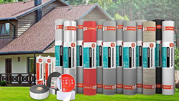 Строительные пленки ТЕХНОНИКОЛЬ для гидро-ветро защиты и пароизоляции