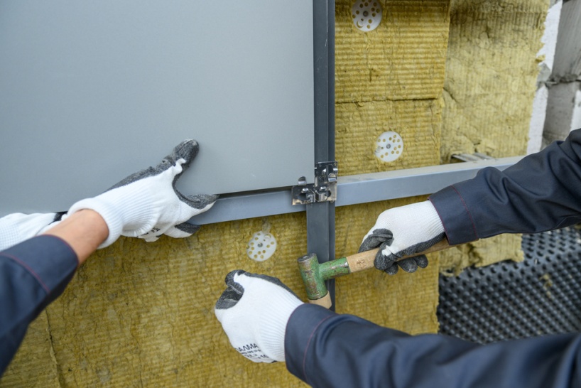 Замечательность монтажа НВФ в зимний период времени