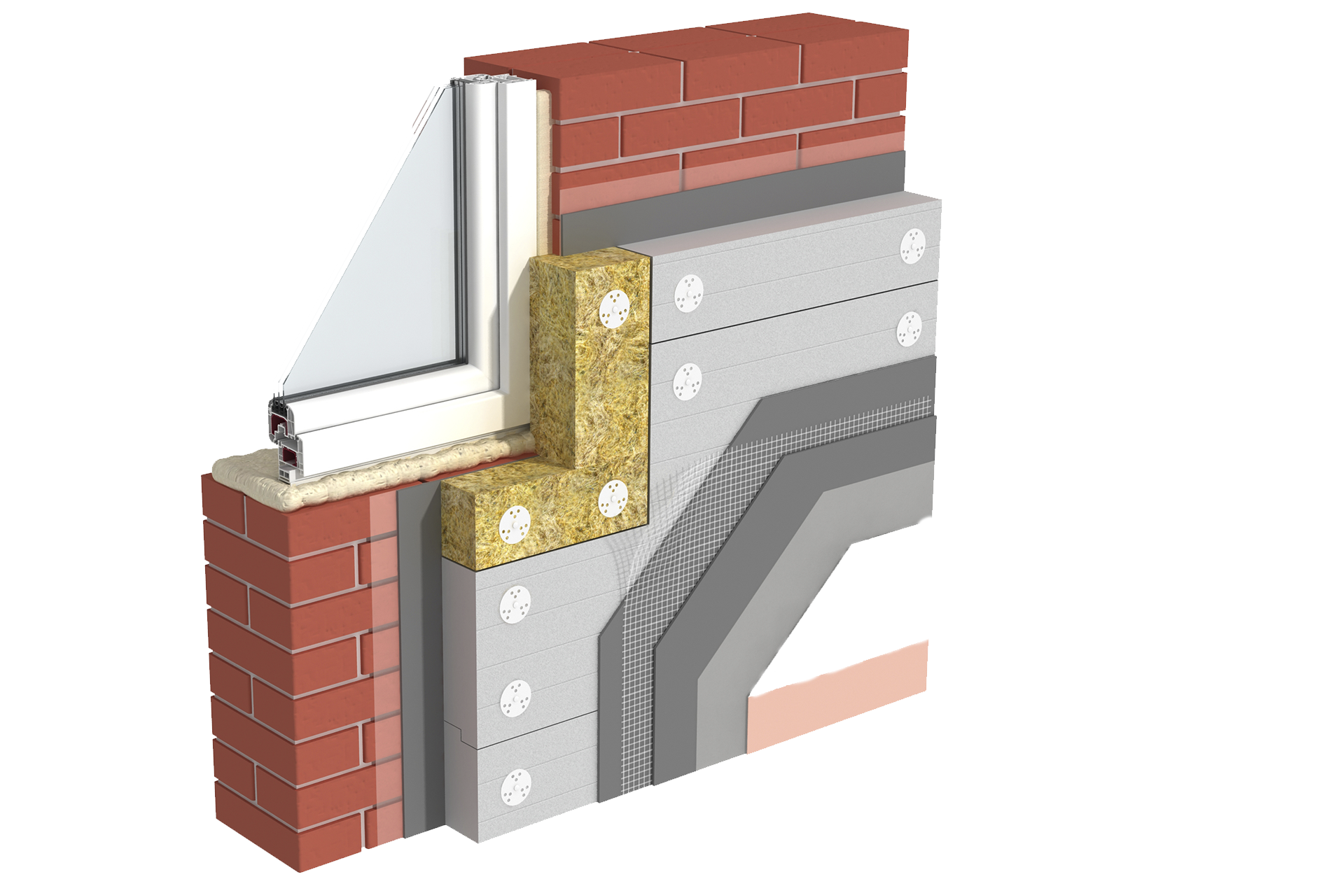 Система утепления фасадов (СФТК) - монтаж и прием работы.