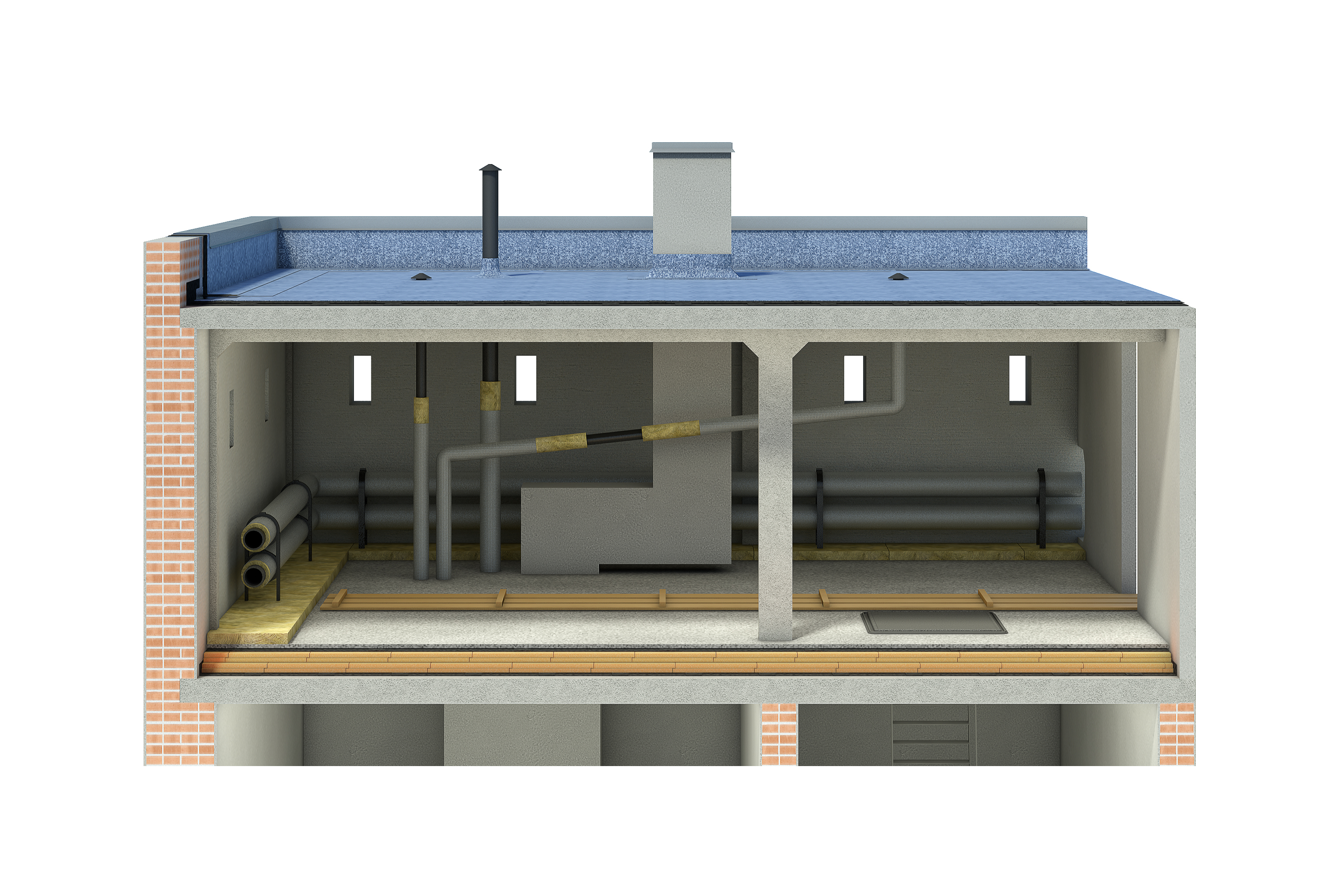 Капитальный ремонт чердачных крыш многоквартирных домов. Правила проектирования