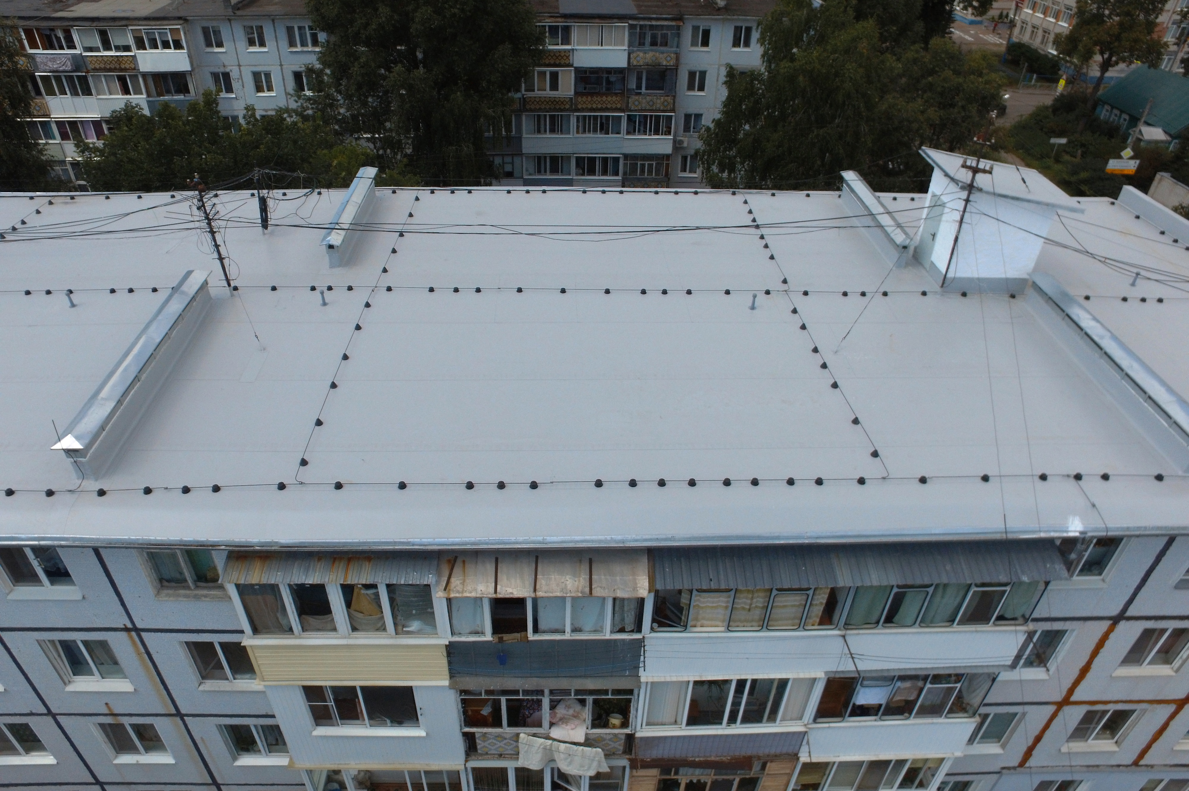 Проектирование капитального ремонта крыш многоквартирных домов с кровлями из полимерных мембран