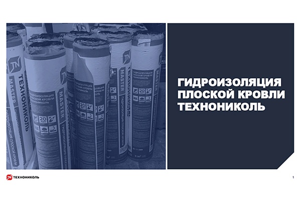 Фото курса «Гидроизоляция плоской кровли»