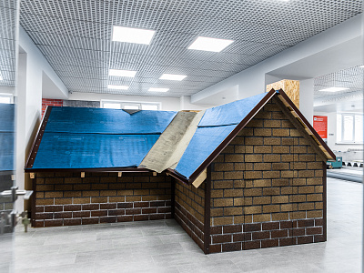 Стенд скатные кровли