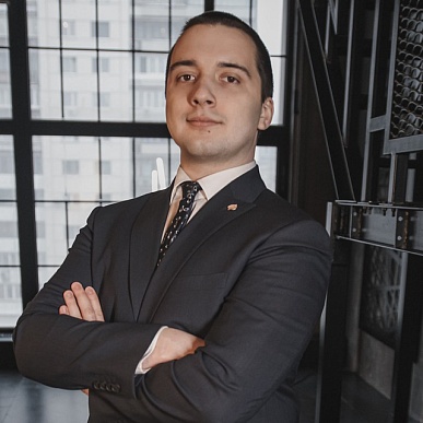 Фото лектора Академии ТЕХНОНИКОЛЬ: Андрей Цымбалюк